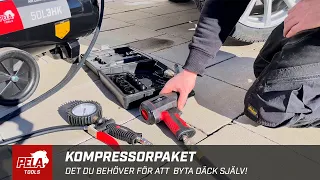 Kompressorpaket - PELA Tools från Verktygsboden