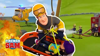 Firefighter EPIC Rescues! 🔥 | Fireman Sam Season 12 | 1 Hour Compilation | Kids Movie