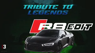 Audi R8 | Tribute To Legends | RG CLIPZ