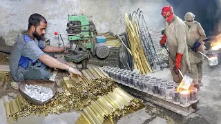 Amazing Process of Making Door Latch | Factory Mass Production Process