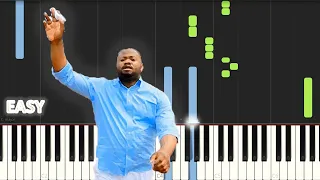 Moise Mbiye - Yesu Azali Awa | EASY PIANO TUTORIAL BY Extreme Midi