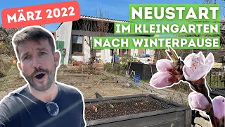 Garten Vlog #45: Nach der Winterpause - Start in die Kleingarten Saison 2022