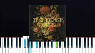 BENNETT - Vois sur ton chemin (Techno Mix)(Piano Tutorial)