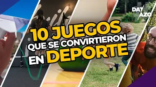 10 JUEGOS que se convirtieron en DEPORTE | #DATAZO