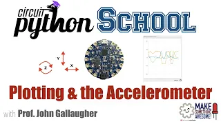 CircuitPython School - Plotting Orientation Using the Accelerometer