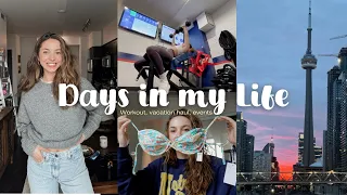 DAYS IN MY LIFE | Lift Workout, Vacation Prep Haul, Reebok Event | VLOG