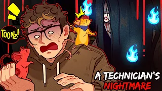 THIS *NEW* GAME IS PHASMAPHOBIA + RATATOUILLE!??  | Technician's Nightmare