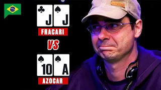 Ale Fracari: All-in na Bolha do Torneio ♠️ Melhores Clipes de Poker ♠️ PokerStars Brasil