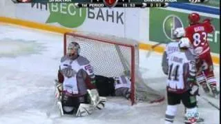 KHL 2010/11: Spartak 3-2 Dinamo Riga