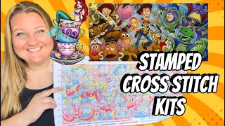 Stamped Cross Stitch Kits | PaintSomeWay Unboxing & Product Review