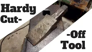 HARDY Cut Off TOOL! HAND FORGED from an old Axle!