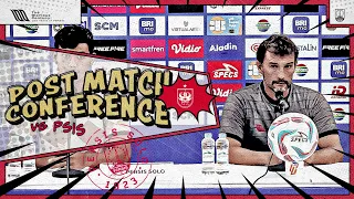 Post-Match Press Conference: PERSIS Solo vs PSIS Semarang | Liga 1 2023/2024 Matchday 12