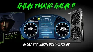 Baru tau, VGA Galax bisa kayak gini, ft GALAX RTX 4060TI 8GB 1-click OC