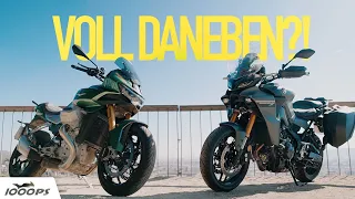 Kann man die Moto Guzzi V100 Mandello S wirklich mit der Yamaha Tracer 9 GT vergleichen?