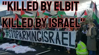 "Killed by Elbit, Killed by Israel".