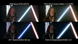 ORIGINAL Obi-Wan Kenobi vs Darth Vader | Star Wars (1977) [DeEd, Blu-ray, GOUT, SSE]
