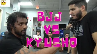 Brazilian Jiu Jitsu vs Kyusho INSANE KNOCKOUT by Bruce Iron Lion