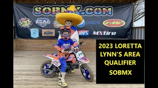 2023 Loretta Lynn's SOBMX Area Qualifier - 50cc Shaft - Yamaha PW50