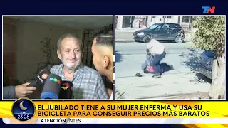 CÓRDOBA: el emotivo encuentro del jubilado con el vecino que detuvo al ladrón con una patada