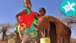 Ein Haus aus Lehm | Mein Bruder und ich in Kenia | SWR Kindernetz