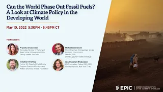 Can the World Phase Out Fossil Fuels? A Look at Climate Policy in the Developing World