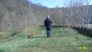 balade des Feuillards à l'ancien parc du château de Trablaine mars 2019 Le Chambon-Feugerolles