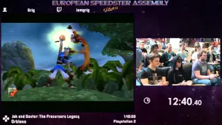 #ESA15Purple - Jak and Daxter: The Precursors Legacy [ Orbless ] Speedrun by Grig