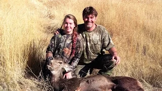 Lilly's Savage Axis .243 Winchester VS mule deer & Pat's 7mm Mag VS Mule Deer!!