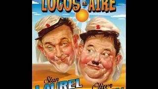 LOCOS DEL AIRE (THE FLYING DEUCES, 1939, Full movie, Spanish, Cinetel)
