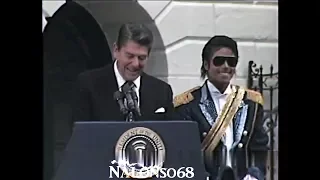 Michael Jackson Honored At The White House 1984 | HD