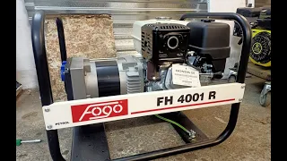 Генератор FOGO FH 4001R  КРАЩЕ ніж здається + інформація по новим AVR