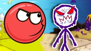 КРАСНЫЙ ШАРИК в стране СТИКМЕНОВ #7. НОВАЯ ИСТОРИЯ. Мультик ИГРА Draw a Stickman EPIC 3