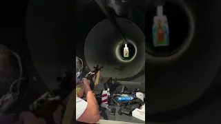 Short Barrel Mosin Nagant Indoor Shooting Demo
