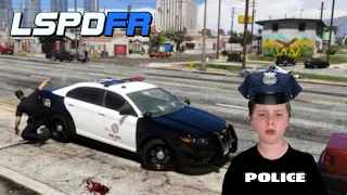 Stal jsem se policistou v GTA 5 ! | LSPDFR #1