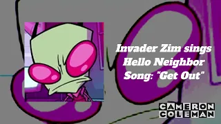 Get Out (Feat. INVADER ZIM) [AI Cover] - DAGames - Hello Neighbor