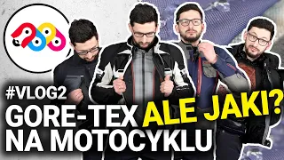 Odzież motocyklowa z membraną Gore-Tex na 4 sposoby - który jest dla Ciebie?