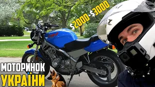 МОТОРИНОК УКРАЇНИ 2023: ЩО КУПИТИ ЗА $2-3 тисячі HONDA, SUZUKI, KAWASAKI, YAMAHA