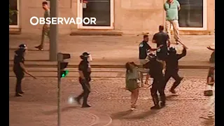 Porto. Polícia dispersa adeptos com estalos e pontapés