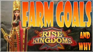 My Goals For Farm Accounts in Rise of Kingdoms - Make Them War Farms!