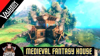 Valheim - Creative Building How To Build A Medieval Fantasy House