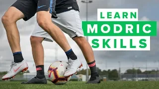 LEARN MODRIC FOOTBALL SKILLS | How to play like Luka Modric