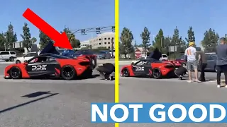 DDE's 720 GTR JUST CAUGHT FIRE…*VIDEO*