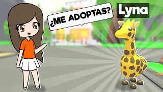 ME DISFRAZO DE MASCOTA Y BUSCO UNA FAMILIA QUE ME ADOPTE EN ADOPT ME ROBLOX