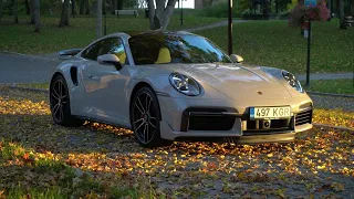 The 2021 Porsche 911  Turbo  / Autumn drive