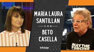 Beto Casella con María Laura Santillán: “Si Alberto Fernández se enoja por Gran Hermano…”