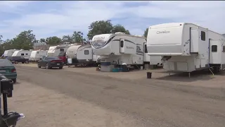 Homeless living in RVs have just 1 safe parking lot option in San Diego County