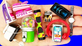 56 DIY MINIATURE REALISTIC HACKS AND CRAFTS  MINI FOOD, DIY DEVICE, DIY SHOES, MORE DIY CRAFTS !!!