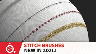 Substance Painter 2021.1 New Feature: Stitch Brushes | Adobe Substance 3D