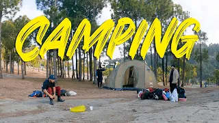 Winter Night Camping ride to Mountains | Motorcycle Tour | Ep-1