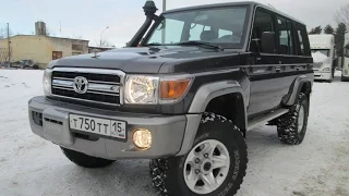 Toyota Land Cruiser 76, 2013 года, пробег 7000 км, дизель 4.2 (131л.с)